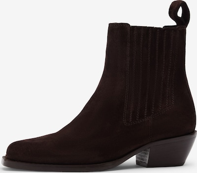 SACHA Bottines en 36 en marron, Vue avec produit