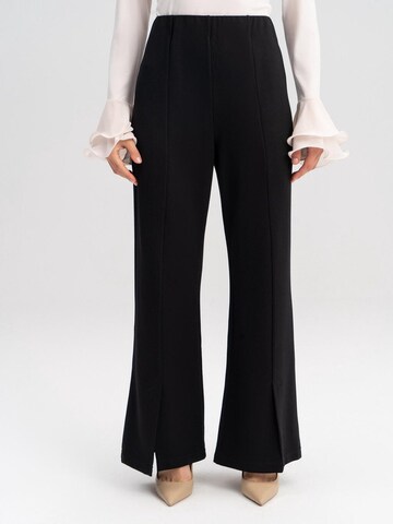 Regular Pantalon Touche Prive en noir