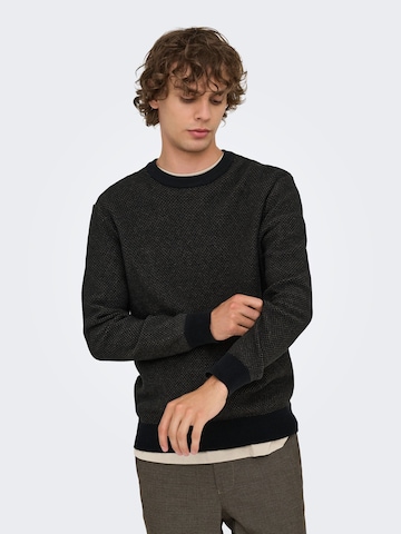 Only & Sons Pullover 'ONSMorgan' i sort: forside