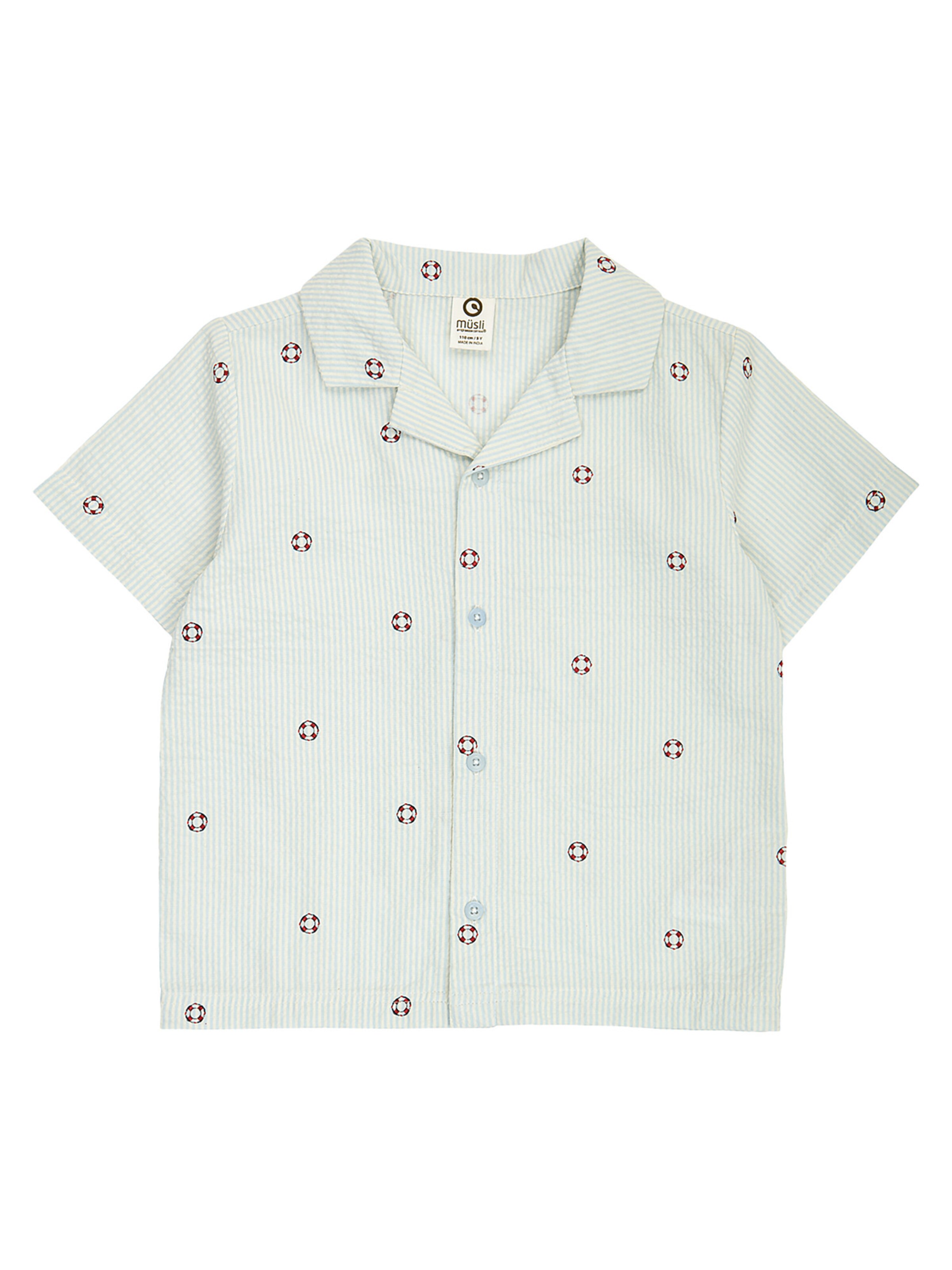 Müsli by GREEN COTTON - Regular Fit Camisa ' 1517004100 ' em bege: frente