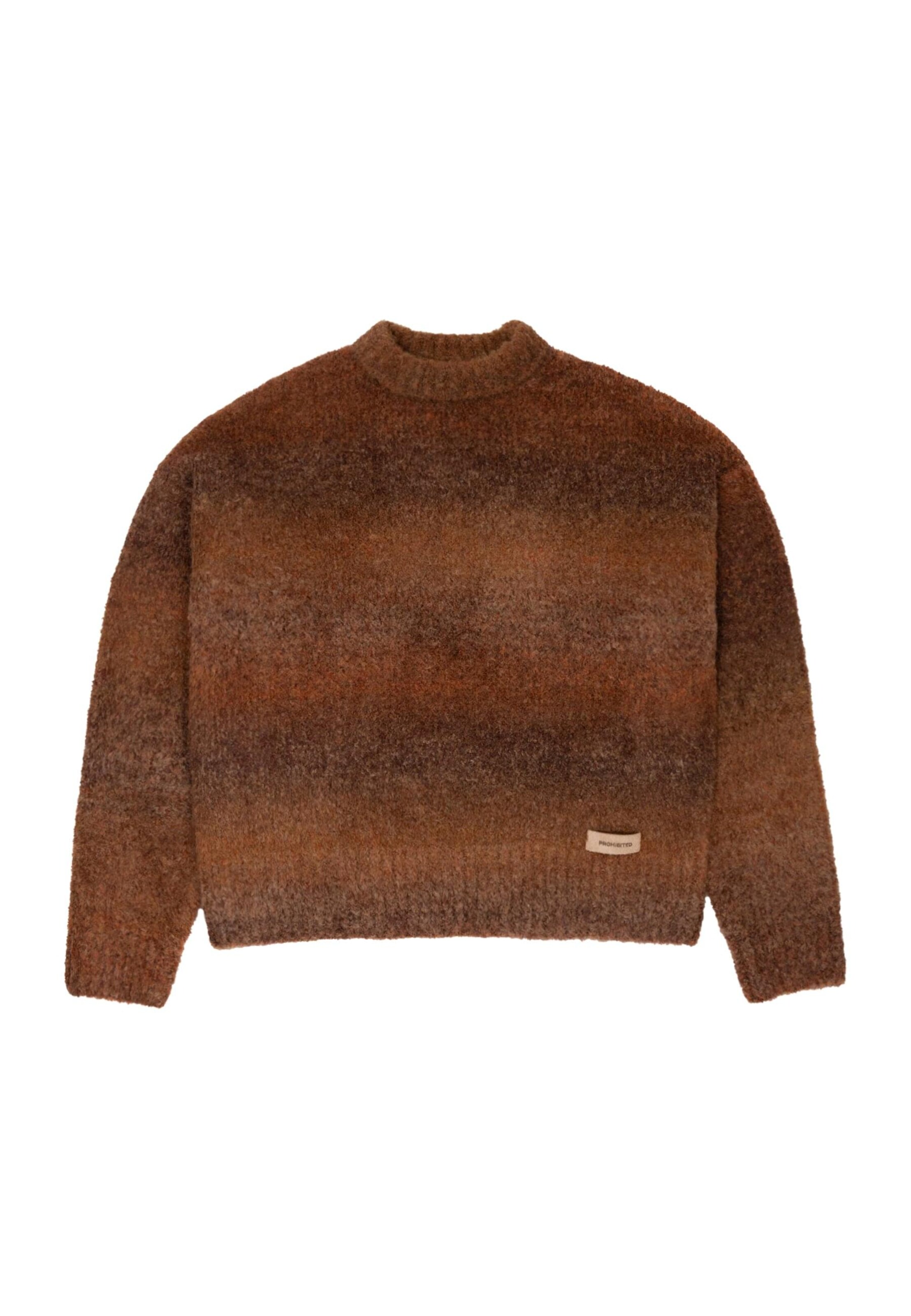 Prohibited Sweater in Brown: front
