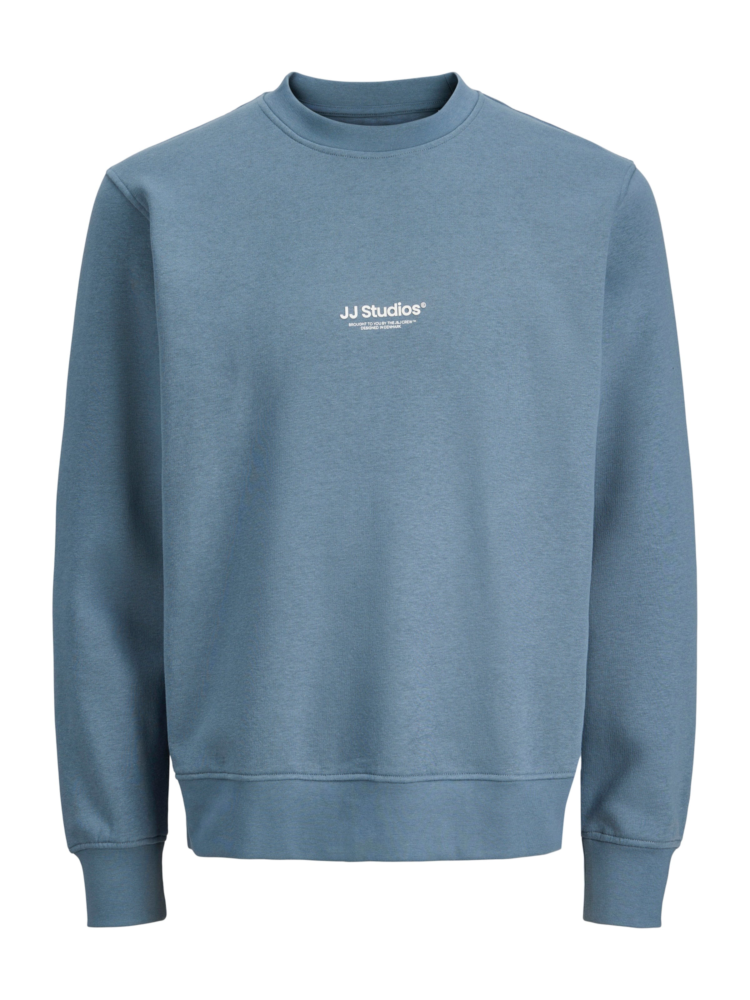 Jack & Jones Plus Sweatshirt 'JJESOHO' in Blue: front