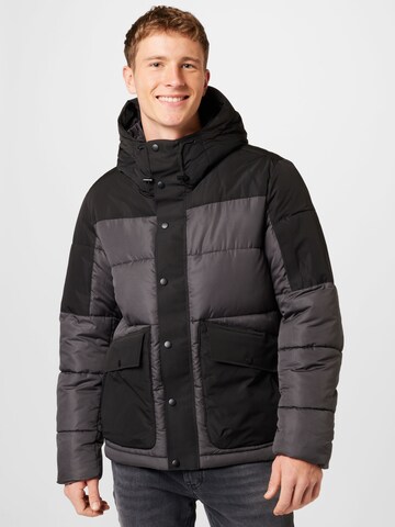 s.Oliver Winter Jacket in Grey: front