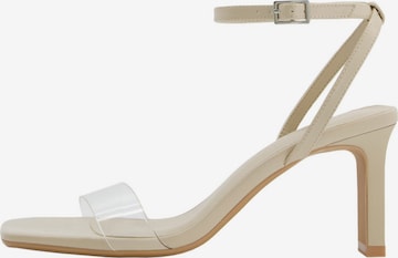 Bershka Sandals in Beige