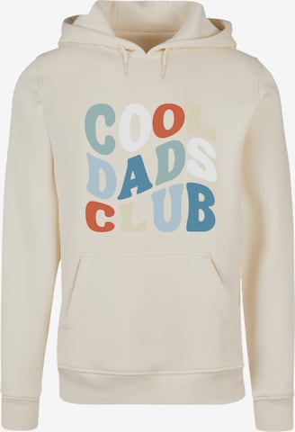 Sweat-shirt 'Cool Dads Club' F4NT4STIC en beige : devant
