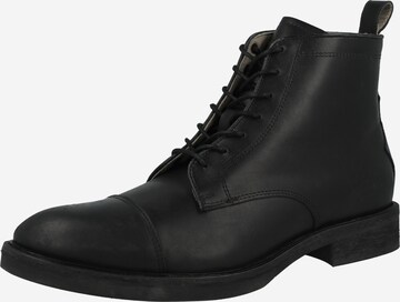 AllSaints Schnürboots 'DRAGO' in Schwarz: predná strana