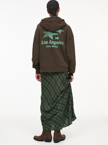 Pull&Bear Sweatshirt in Brown