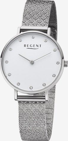 REGENT Analog Watch in Silver: front