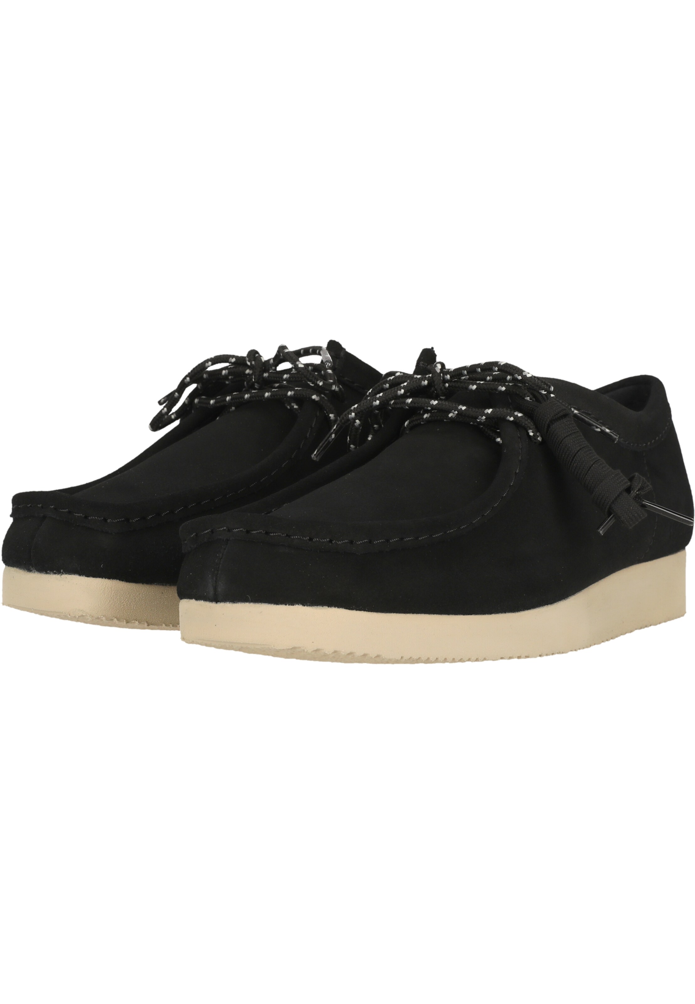CLARKS Mokassin 'Wallabee Lite' in Schwarz