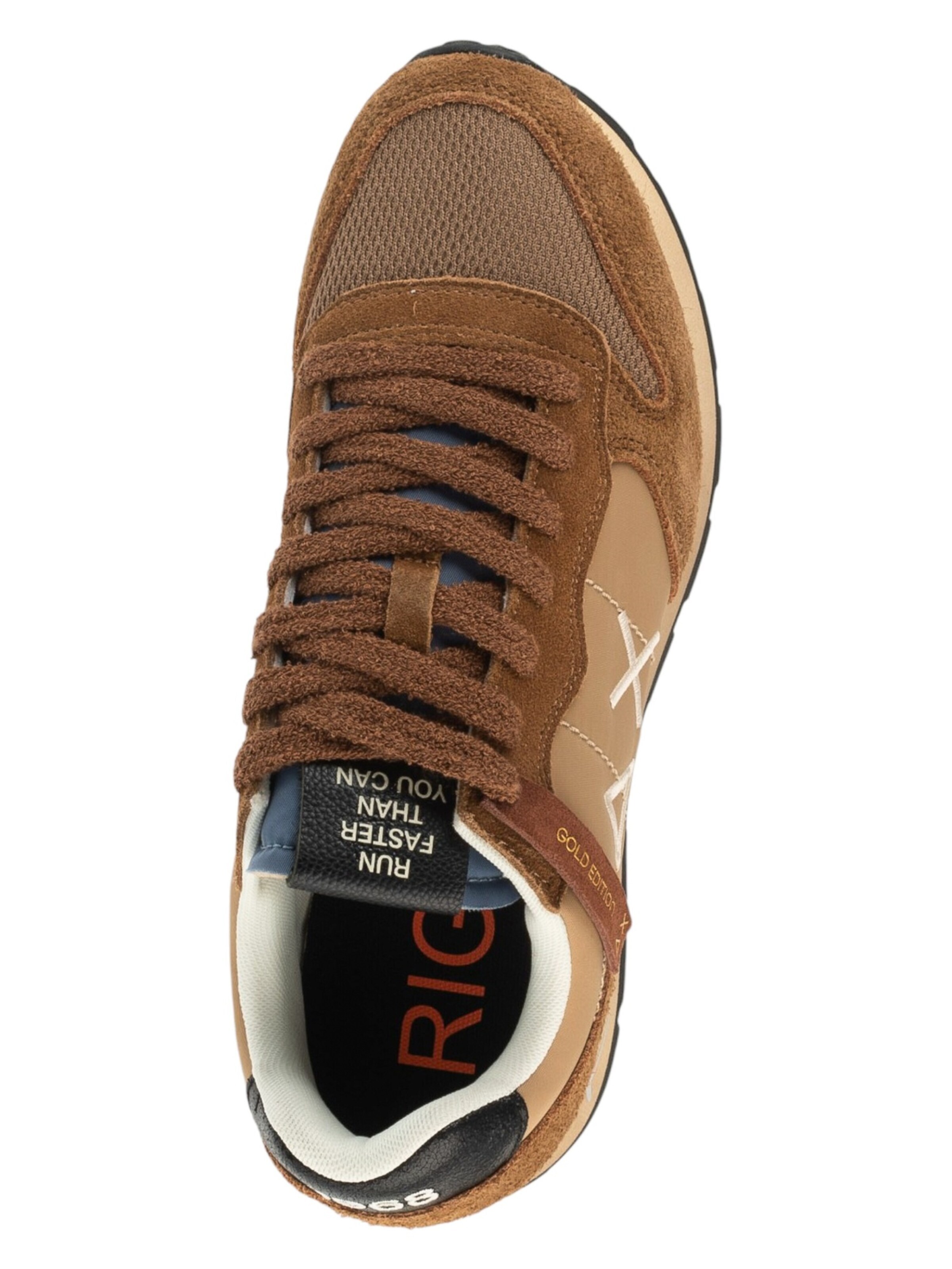 SUN68 Sneakers laag 'SUN68 Tom Vintage' in Bruin