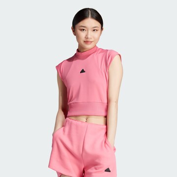 T-shirt fonctionnel 'Z.N.E.' ADIDAS SPORTSWEAR en rose : devant