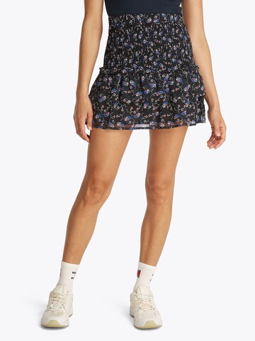 Tommy Jeans - Falda en negro: frente