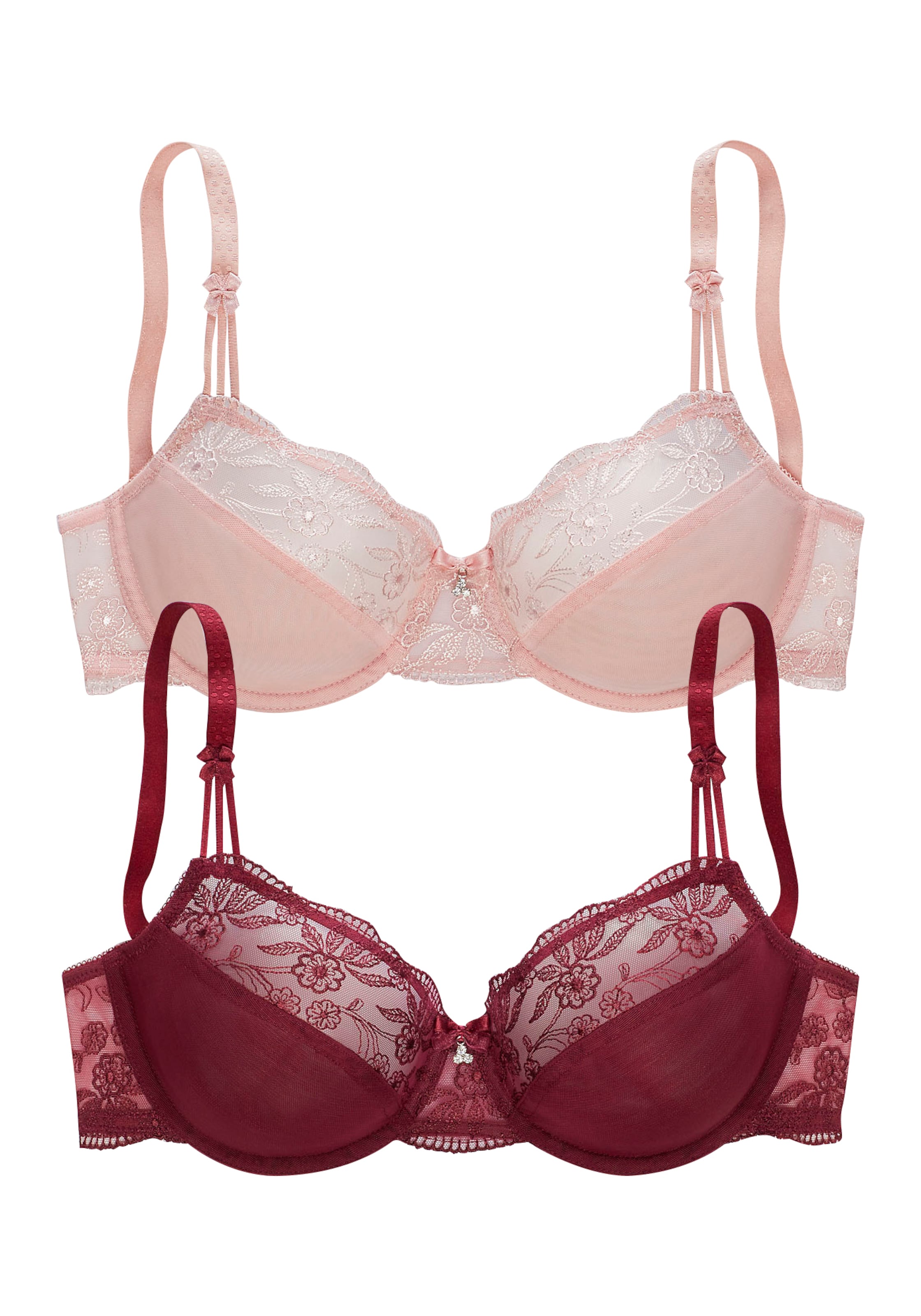 NUANCE T-shirt Bra in Pink: front