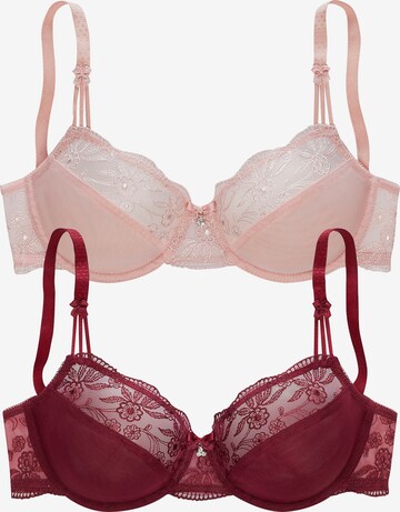 NUANCE T-shirt Bra in Pink: front