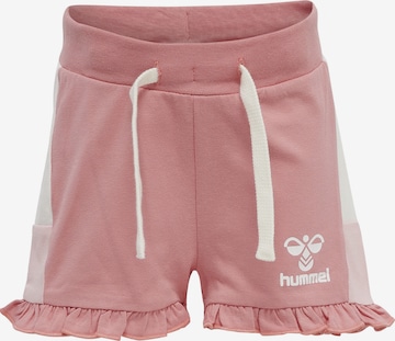 Hummel Workout Pants 'SLA' in Pink: front