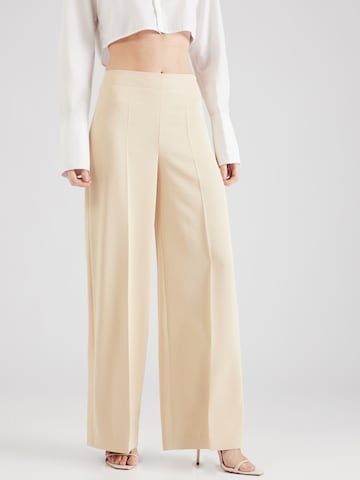 Wide Leg Pantalon à plis 'BEFORE' DRYKORN en beige : devant