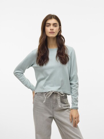 VERO MODA Trui 'VMSilje' in Blauw: voorkant