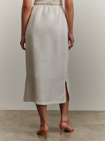 ABOUT YOU x Marie von Behrens Skirt 'Gianna' in White