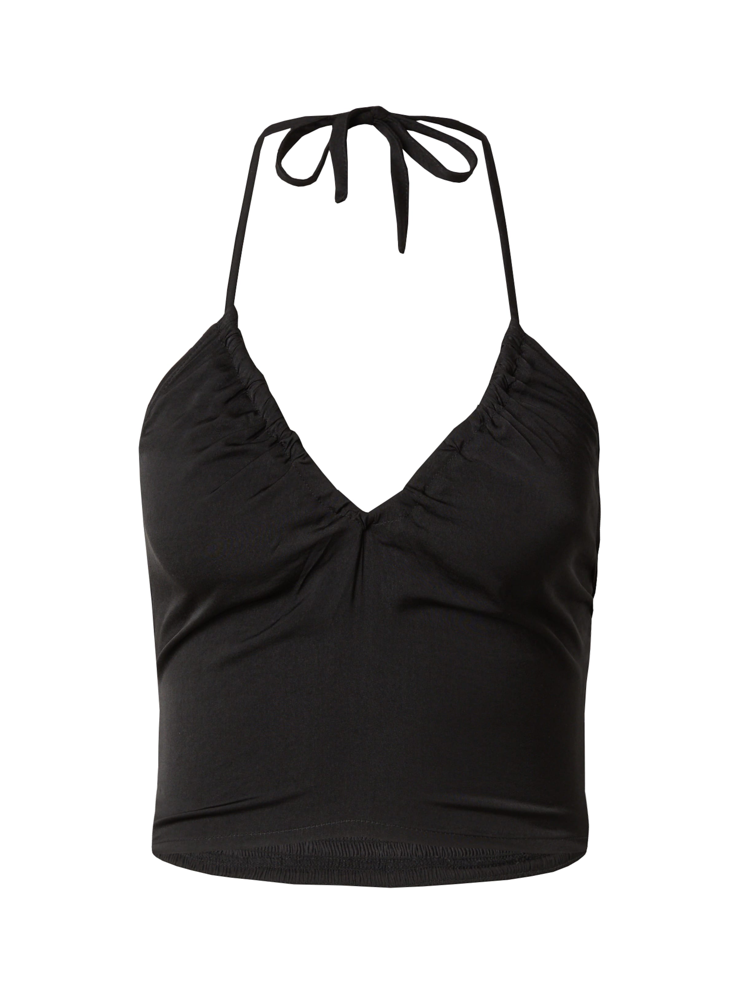 ABOUT YOU - Top 'Floria' en negro: frente