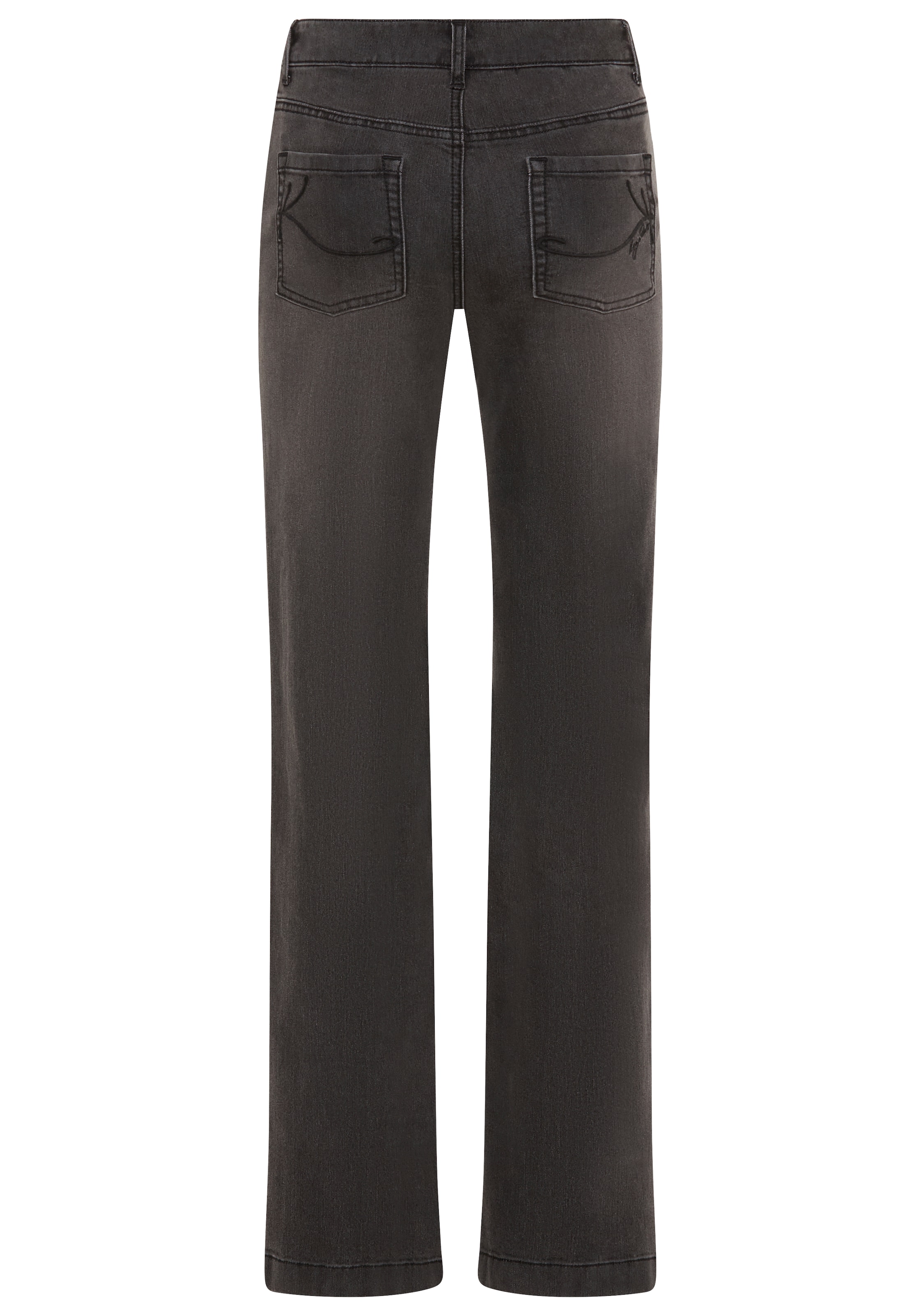 KangaROOS Wide leg Jeans in Grey