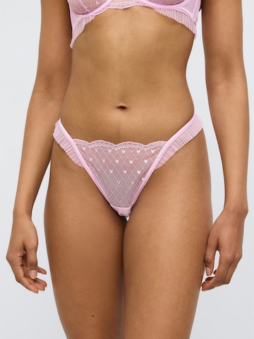 Hunkemöller String bugyik 'Cordelie' - rózsaszín: elől