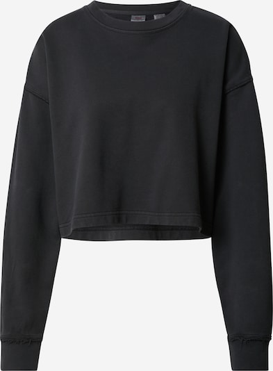 LEVI'S ® Sweatshirt 'Roonie Crop Sweatshirt' em preto, Vista do produto