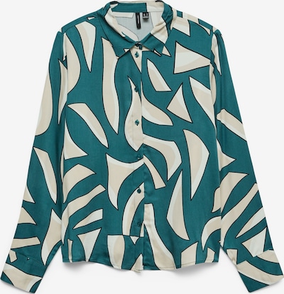 VERO MODA Blúzka 'VMCINDY REGINA', veľkosť XS - tmelová / nefritová / čierna / biela, Produkt