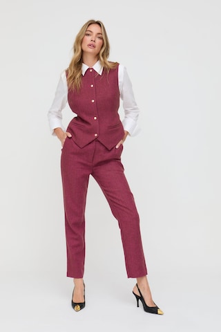 lily and lionel Regular Chino trousers 'Pandora' in Pink