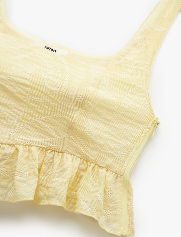 Koton Top in Gelb