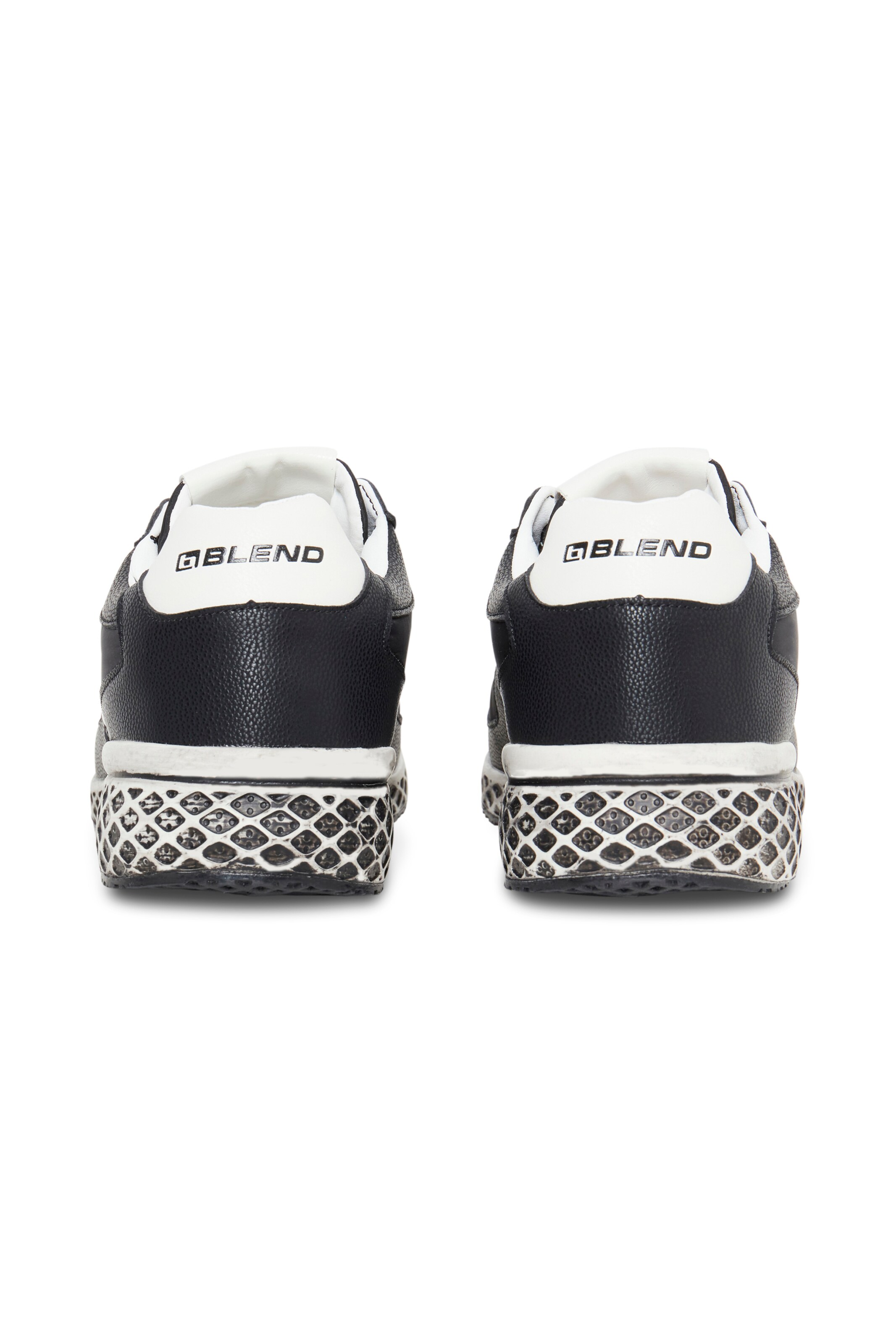 BLEND Platform trainers in Black