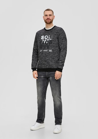 s.Oliver Sweatshirt in Black