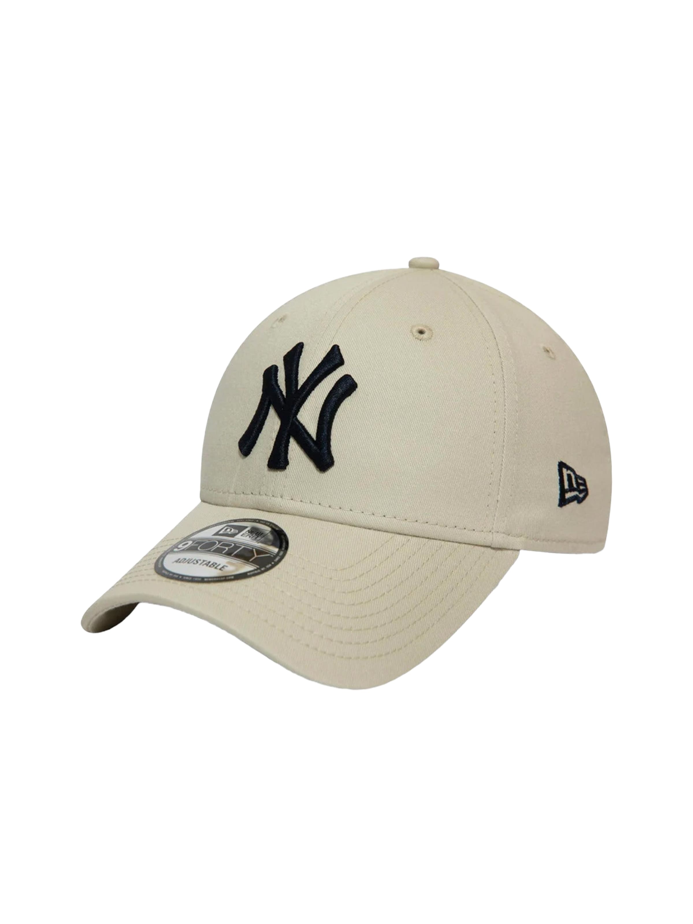 NEW ERA Pet '9Forty Essential' in de kleur Beige / Zwart, Productweergave
