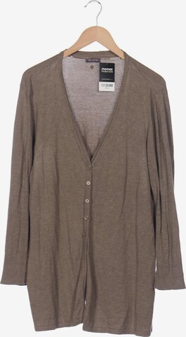 SAMOON Sweater & Cardigan in 4XL in Brown: front