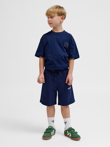 Hummel Regular Trousers 'FLAN' in Blue