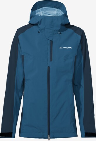 VAUDE Outdoorjas 'Elope' in Blauw: voorkant