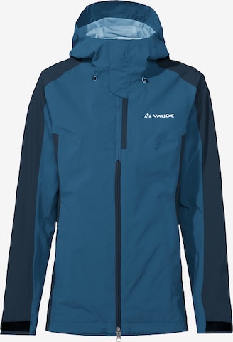 VAUDE Outdoorjas 'Elope' in Blauw: voorkant