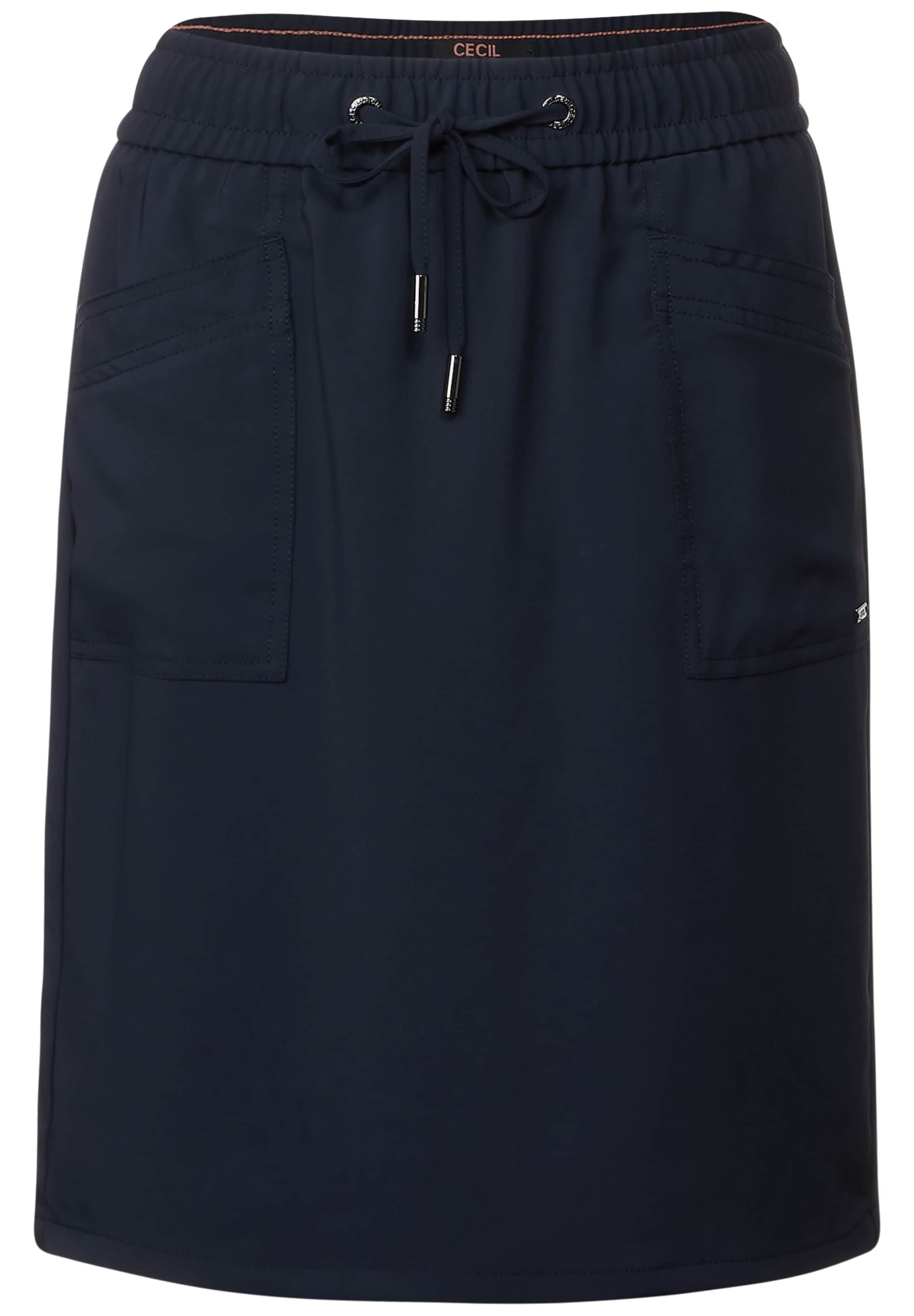 CECIL Rock in Blau: Vorderseite