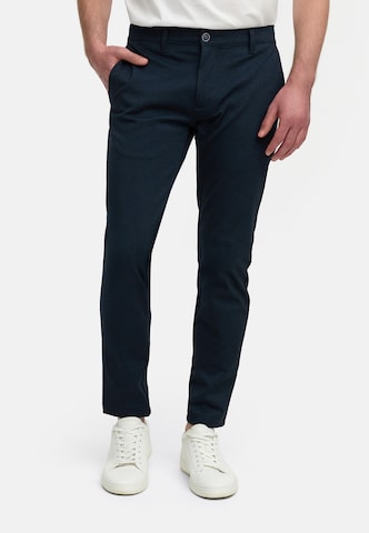 JEFF Regular Chino 'Finn' in Zwart: voorkant