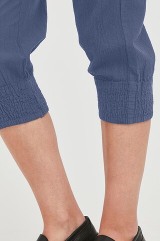 Fransa Tapered Pants 'FXSUSANN 2' in Blue