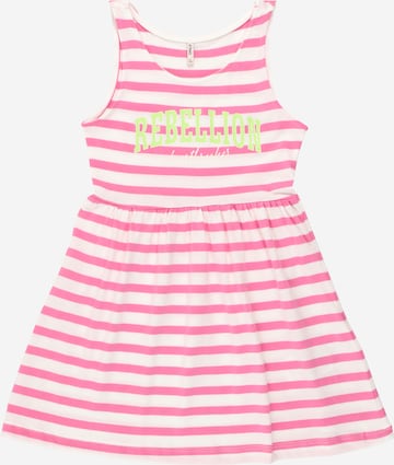 KIDS ONLY - Vestido 'MAY' em roxo: frente