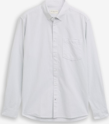 Chemise TOM TAILOR en vert : devant