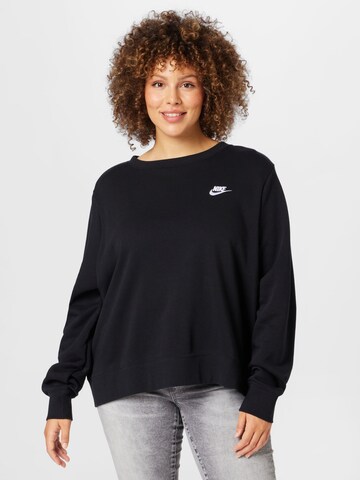 Nike Sportswear Sport sweatshirt i svart: framsida