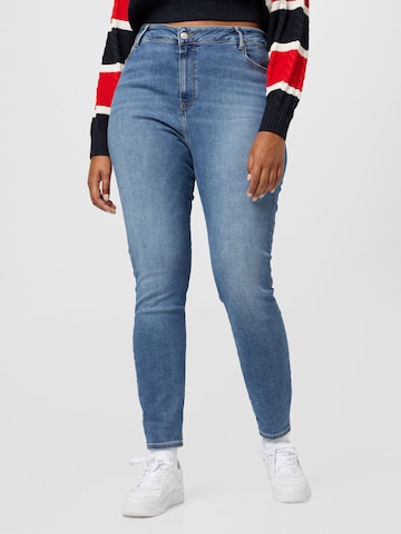 Tommy Hilfiger Curve Skinny Jeansy 'Harlem' w kolorze niebieski: przód