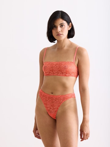 Erlich Textil String in Orange: Vorderseite