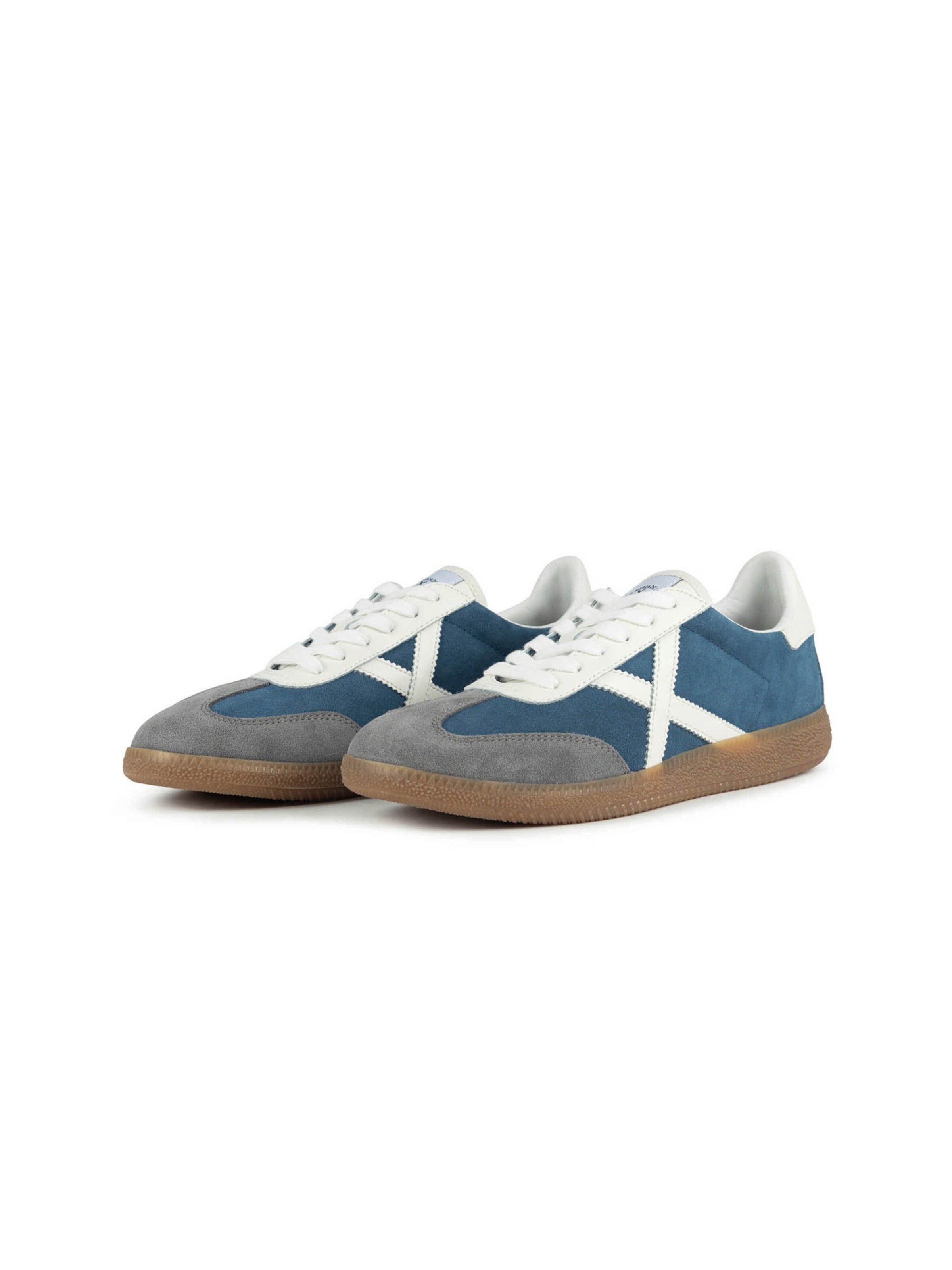 Sneaker bassa 'Barru' di MUNICH in blu: frontale