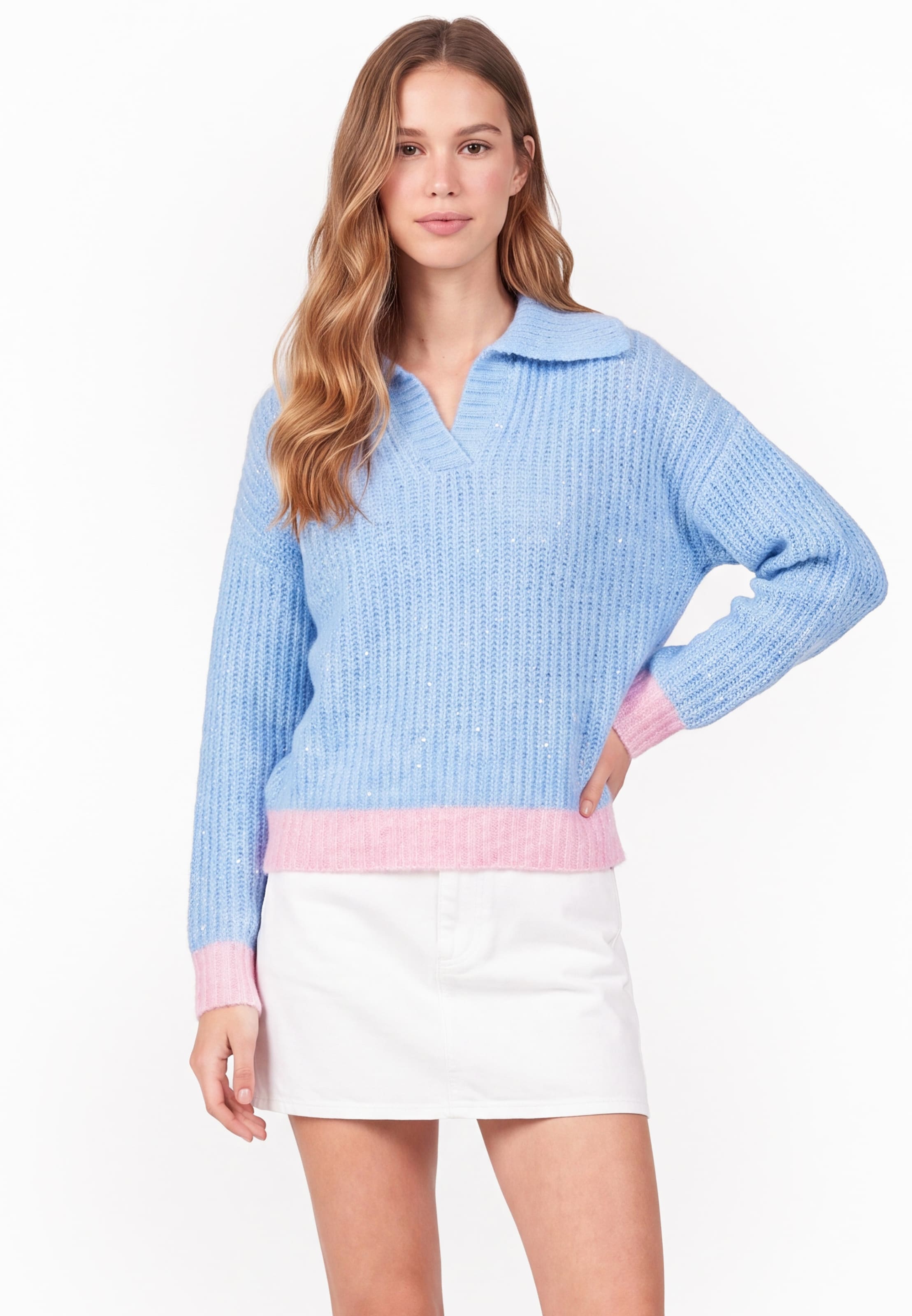 MYMO - Jersey en azul: frente