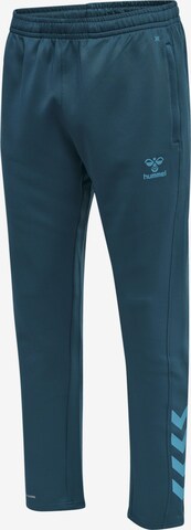 Hummel Regular Workout Pants in Blue