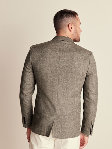 Coupe slim Veste de costume Next en gris