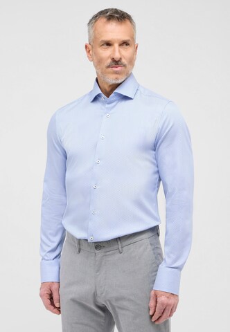 ETERNA Slim fit Zakelijk overhemd in Blauw: voorkant