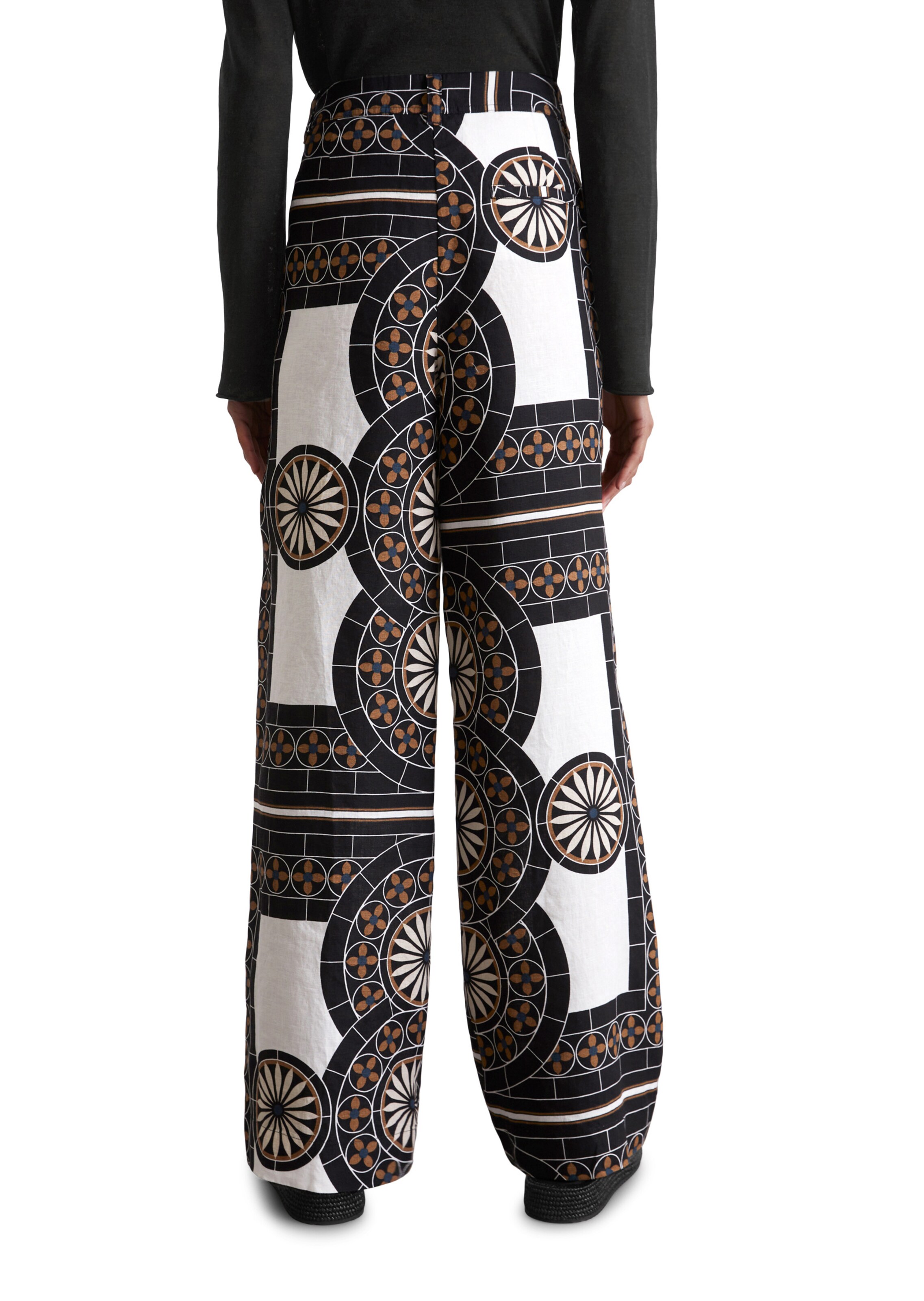 Marc O'Polo Regular Hose in Braun